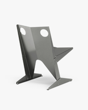 Bebo Objects Exxo Armchair Borstad Plåt