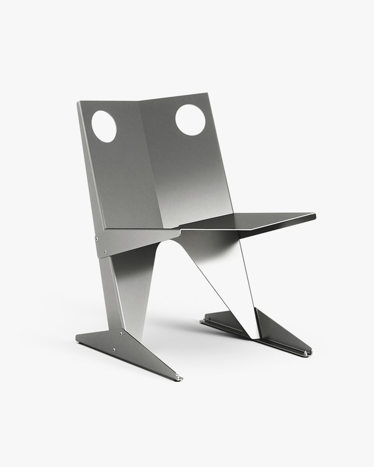 Bebo Objects Exxo Armchair Borstad Plåt