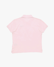 Acne Studios Fitted Polo T-Shirt Pale Pink