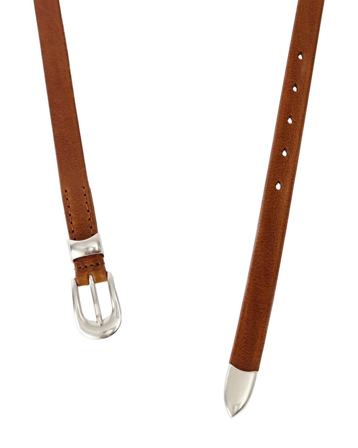 Our Legacy 2 Cm Belt Cognac Leather - Vallgatan 12