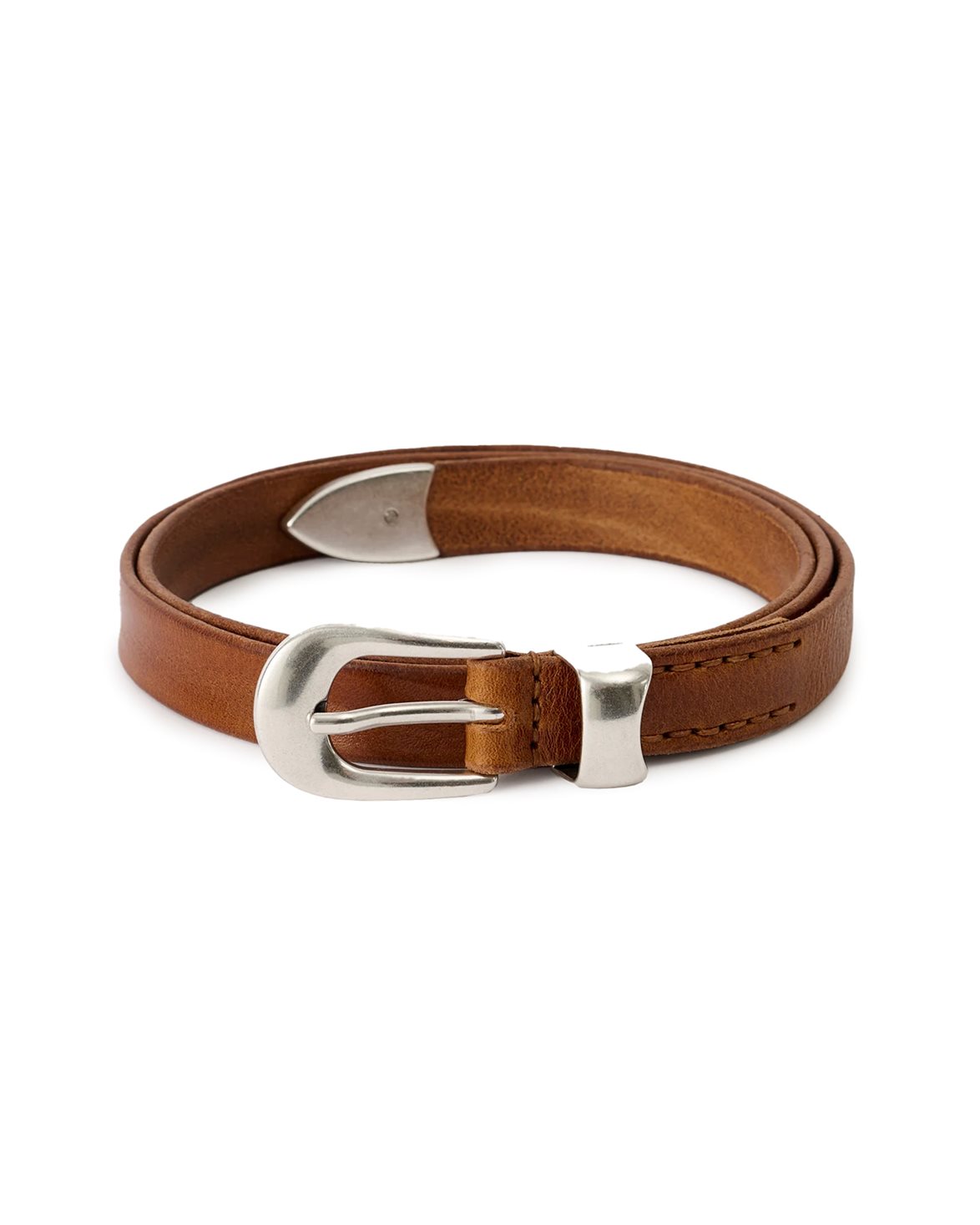 Our Legacy 2 Cm Belt Cognac Leather - Vallgatan 12