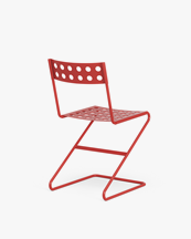 Bebo Objects Zola Chair  2-Pack Pure Red