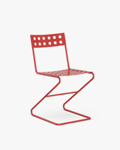 Bebo Objects Zola Chair  2-Pack Pure Red