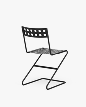 Bebo Objects Zola Chair  2-Pack Jet Black