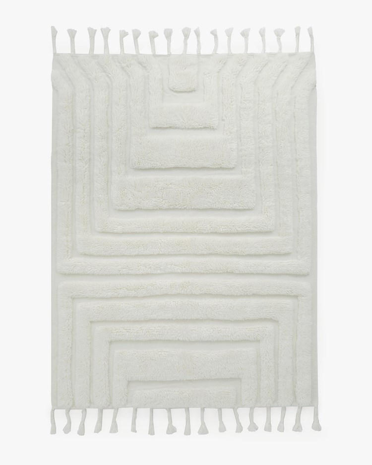 Tinted Objects Kask Wool Rug Off White