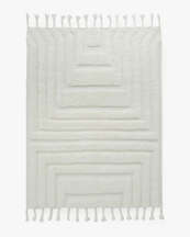 Tinted Objects Kask Wool Rug Off White