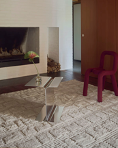 Tinted Objects Lydahl Wool Rug Off White