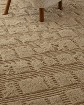 Tinted Objects Lydahl Wool Rug Biege