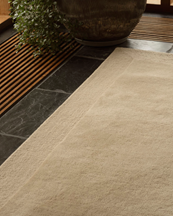 Tinted Objects Louis Wool Rug Warm Beige