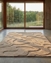 Tinted Objects Norlander Wool Rug Beige Melange