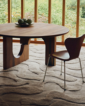Tinted Objects Norlander Wool Rug Beige Melange