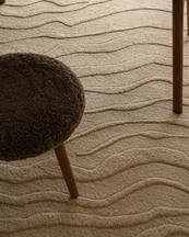 Tinted Objects Duvell Wool Rug Light Beige
