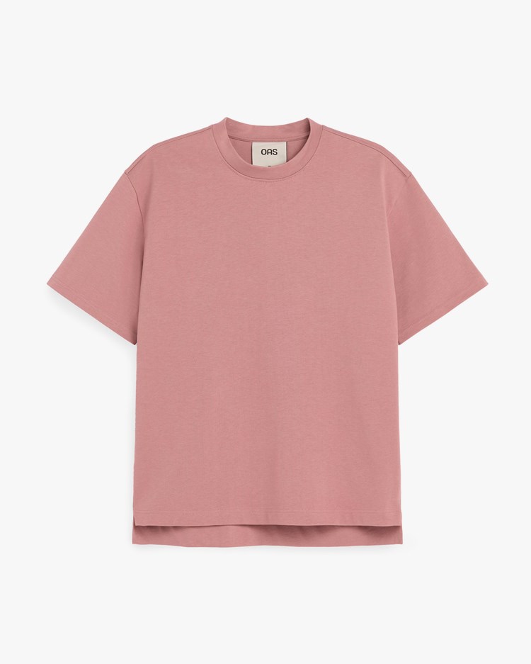 OAS Emron Palms Ovi T-Shirt Pink