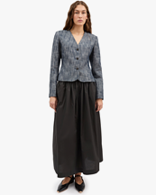 Skall Studio Adriane Blazer Indigo/Linen