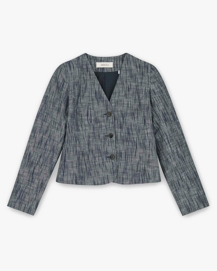 Skall Studio Adriane Blazer Indigo/Linen
