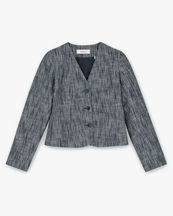 Skall Studio Adriane Blazer Indigo/Linen