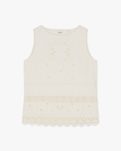 Skall Studio Tallulah Top Antique White