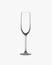 Nude Vintage Set of 2 Champagne Glasses Rounded Clear