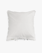 Tekla Percale Broderie Anglaise Pillow Sham Broken White/Anaïs