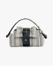 Vivienne Westwood Hazel Treasure Handbag Denim Stripes