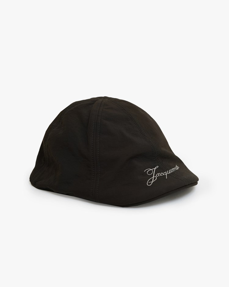 Jacquemus Le Beret Baluchon Hat Dark Brown