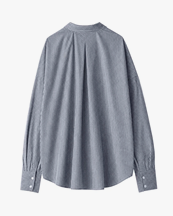 A Part of the art Breezy Shirt Ocean Layers Stripe