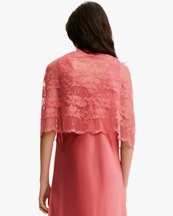 By Malene Birger Pinlos Lace Cape Baroque Rose