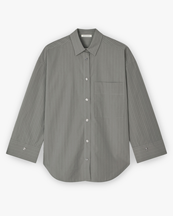 By Malene Birger Derris Shirt Grey Stripe
