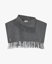 By Malene Birger Turtla Scarf Dark Grey Melange