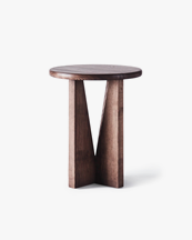 Dusty Deco V Side Table Stained Ash