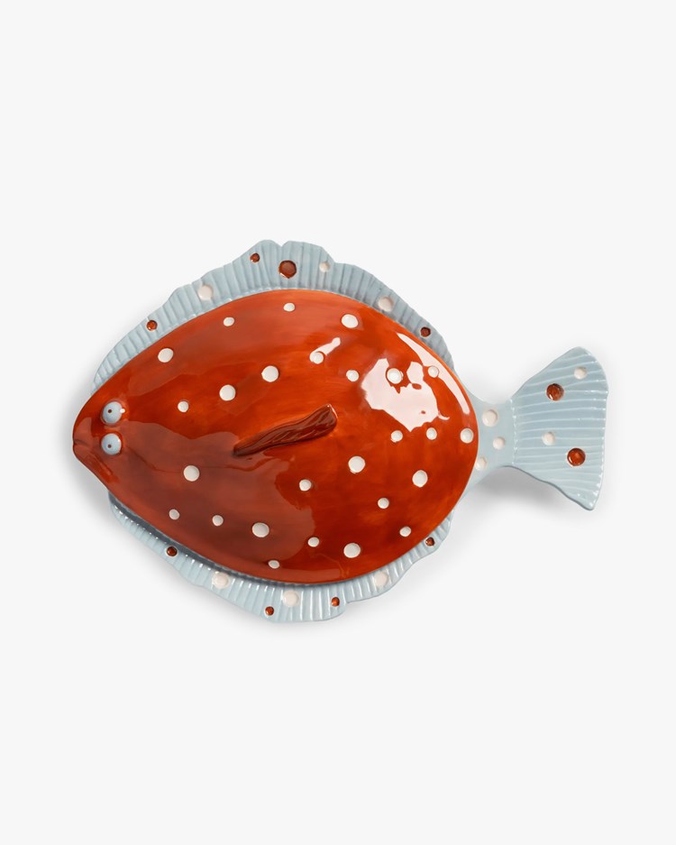 &Klevering Tureen Plaice Brown