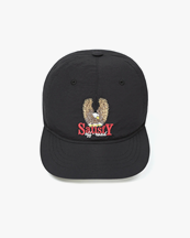 Satisfy FliteSilk 5 Panel Pinch Cap Eagle Black