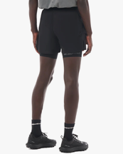 Satisfy Rippy Cordura 5 Trail Shorts Black