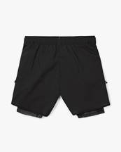 Satisfy Rippy Cordura 5 Trail Shorts Black