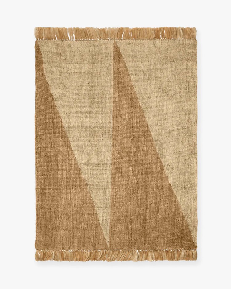 Ferm Living Studie Rug Natural/Off-white
