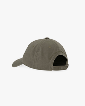 Ganni Washed Cotton Canvas Cap Kalamata