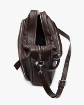 Acne Studios Camero Camera Shoulder Bag Chocolate Brown