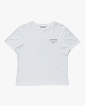 Acne Studios Sprayed Stamp Logo T-Shirt Off White