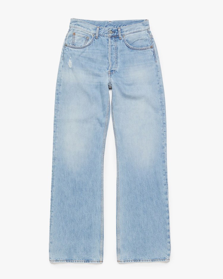 Acne Studios Regular Fit Jeans 2021M Light Blue Vintage