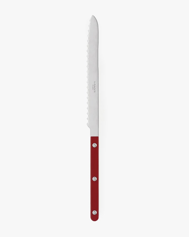 Sabre Paris Bistro Bread Knife Burgundy