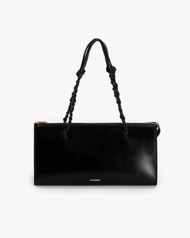 Jil Sander Tangle Tent Shoulder Bag Black