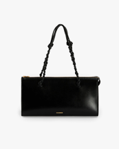 Jil Sander Tangle Tent Shoulder Bag Black