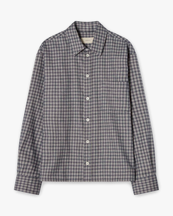 JEANERICA Juan Shirt Blue Flannel Check