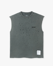 Satisfy MothTech Muscle Tee Faded Black Rcm