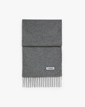 Jil Sander Slim Wool Scarf Koala