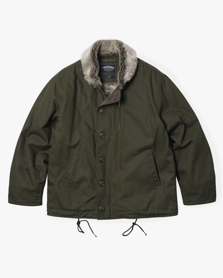 Frizmworks Edgar N-1 Deck Jacket Olive