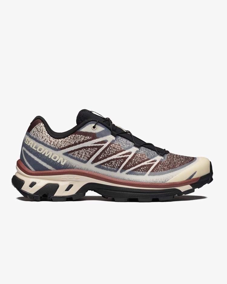 Salomon Xt-6 Almond Milk/Black Coffee
