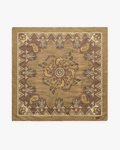 Khaki Paisley Print