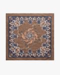 Brown Paisley Print