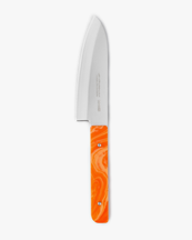 Nomi Baby Santoku Knife Tangerine